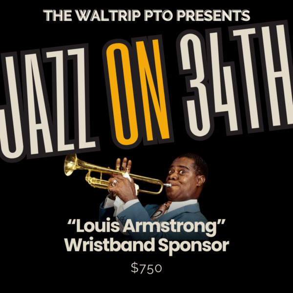 "Louis Armstrong" Wristband Sponsor