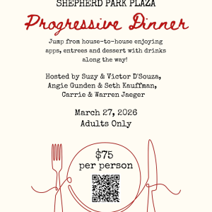 Shepherd Park Plaza Progressive Dinner