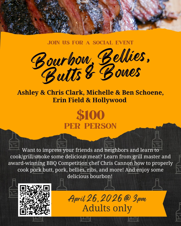 Bourbon, Bellies, Butts & Bones