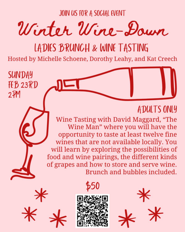 Winter Wine-Down: Ladies Brunch & Wine Tasting