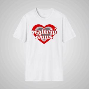 "I Heart Waltrip" Spirit Tee (White)
