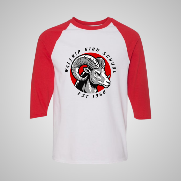 "Waltrip 1960" Retro Baseball Tee