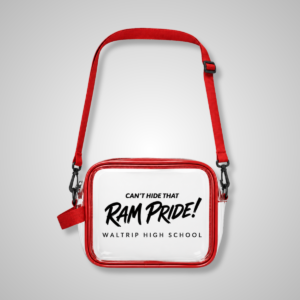 Ram Pride Clear Crossbody Bag
