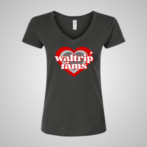 "I Heart Waltrip" Spirit Tee (Women's V-Neck)