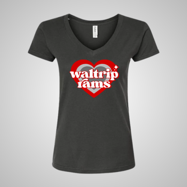 "I Heart Waltrip" Spirit Tee (Women's V-Neck)