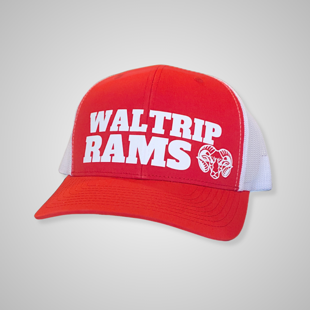 Waltrip Rams Trucker Cap (Red)