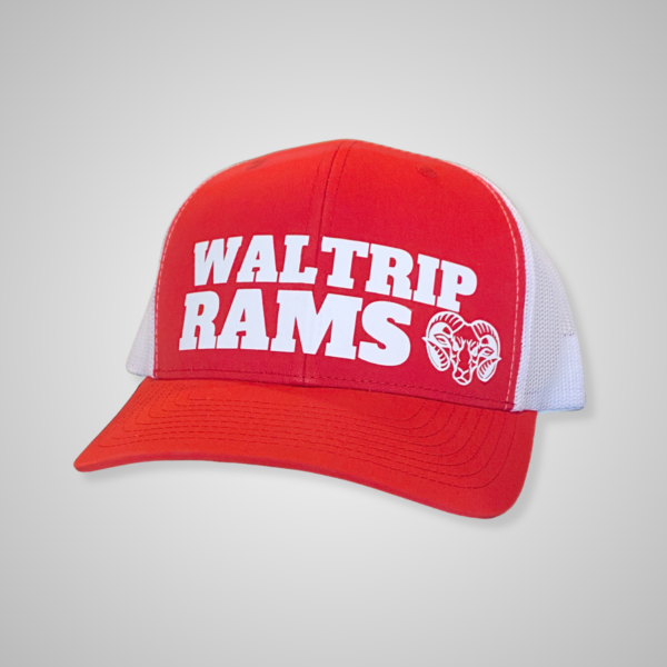 Waltrip Rams Trucker Cap (Red)