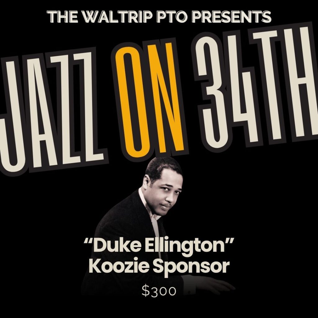 “Duke Ellington” Koozie Sponsor