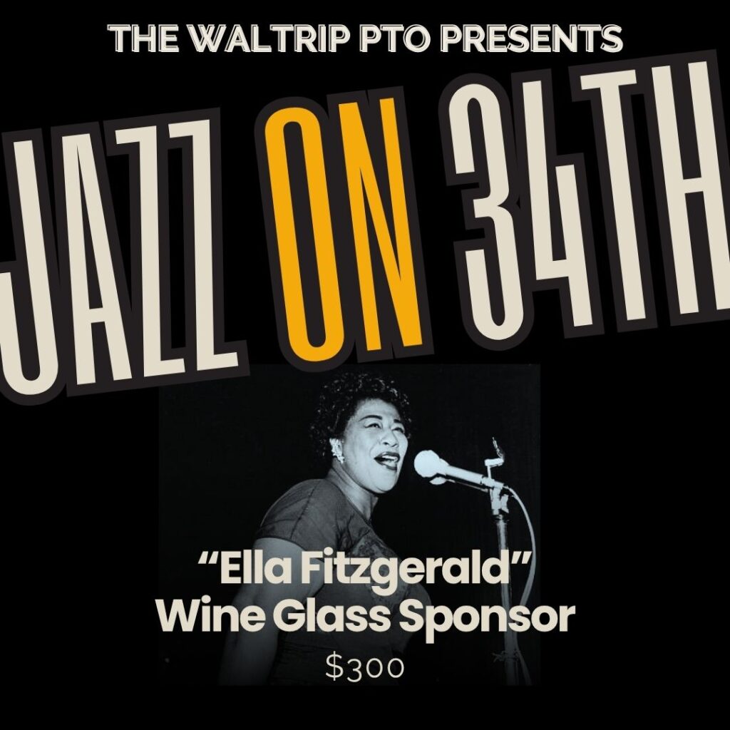 “Ella Fitzgerald” Wine Glass Sponsor